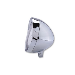 HIGHSIDER smart 6 1/2 Cruiser chrome headlight with shade