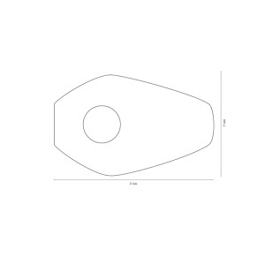 HIGHSIDER smart Mounting plates INDY SPACER for various KAWASAKI, Y...