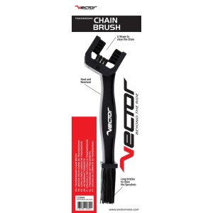 Cepillo limpia cadena VECTOR negro