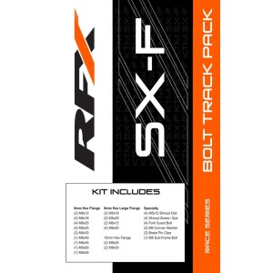 Kit de tornillería Track Pack RFX Race Series