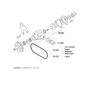 Bomba de agua POLINI