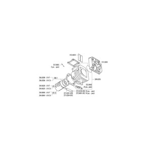 Kit de cilindro completo POLINI hierro Ø47mm (bulón Ø12mm) - Yamaha...