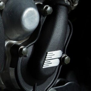 Kit de tapa bomba de agua + hélice BOYESEN Supercooler - Negro