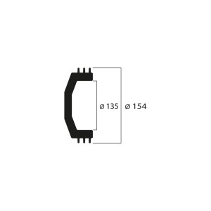 Campana de embrague MALOSSI Maxi Wing Ø135mm