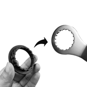 Llave de cazoletas pedalier SUPER B