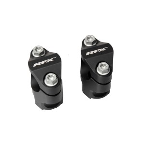 Torretas de manillar RFX Race 28,6 mm (negro)