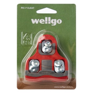 Calas de carretera WELLGO 6 antideslizantes compatibles Look y Well...
