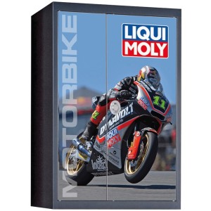 Armario oficial lubricante Liqui Moly Motorbike Oil Cabinet