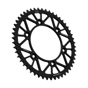 Corona JT SPROCKETS Racelite aluminio negro 897 - 520