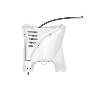 Portanúmeros delantero UFO Stadium blanco Honda CRF450R/RX