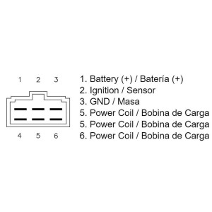 Regulador de corriente DZE 2498 Kawasaki Vulcan 1500