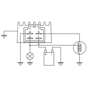 Regulador de corriente 12V 8A - C.A./C.C. - 4 Conectores