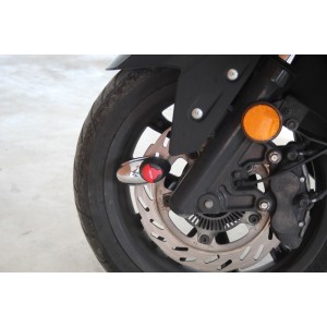 Candado de disco VECTOR Mini Disc - Ø6mm - Cromo