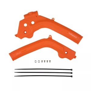 Protector de chasis Polisport KTM/HVA Naranja