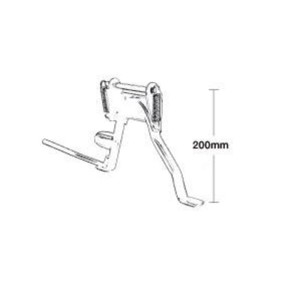 Caballete central completo BUZZETTI