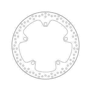 Disco de freno BREMBO Serie Oro redondo fijo