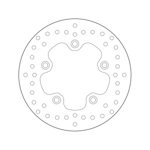 Disco de freno BREMBO Serie Oro redondo fijo