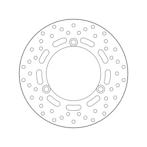 Disco de freno BREMBO Serie Oro redondo fijo