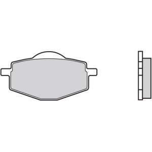 Pastillas de freno orgánicas Brembo 07YA1407
