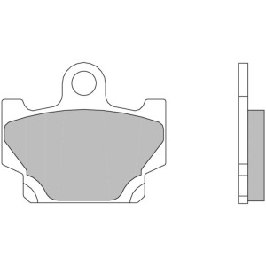 Pastillas de freno orgánicas Brembo 07YA1011