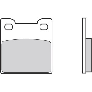 Pastillas de freno orgánicas Brembo 07SU2007