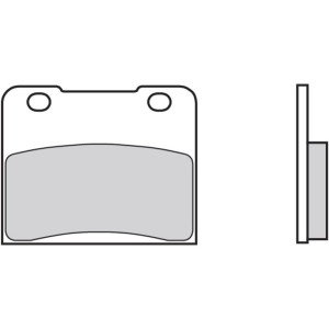Pastillas de freno orgánicas Brembo 07SU0707