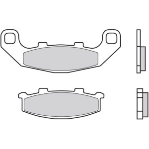 Pastillas de freno orgánicas Brembo 07KA1117