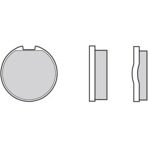 Pastillas de freno orgánicas Brembo 07KA0328
