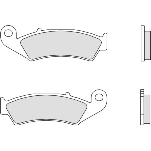 Pastillas de freno sinterizadas Brembo 07HO29SP