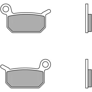 Pastillas de freno sinterizadas de competición Brembo 07GR70SX