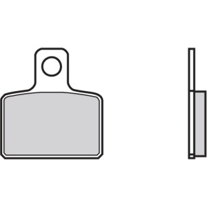 Pastillas de freno orgánicas Brembo 07GR4804