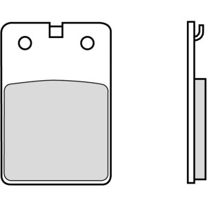 Pastillas de freno orgánicas Brembo 07GR1001