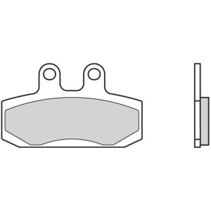 Pastillas de freno orgánicas Brembo 07007