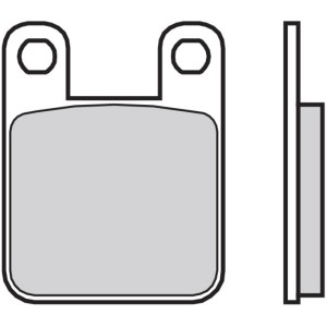 Pastillas de freno orgánicas Brembo 07044