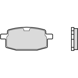 Pastillas de freno orgánicas Brembo 07041