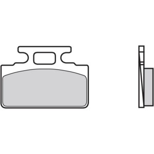 Pastillas de freno orgánicas Brembo 07031