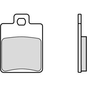 Pastillas de freno orgánicas Brembo 07019