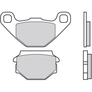 Pastillas de freno orgánicas Brembo 07014