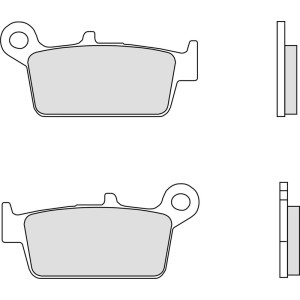 Pastillas de freno orgánicas Brembo 07010