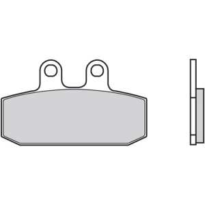 Pastillas de freno orgánicas Brembo 07006
