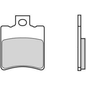 Pastillas de freno orgánicas Brembo 07002