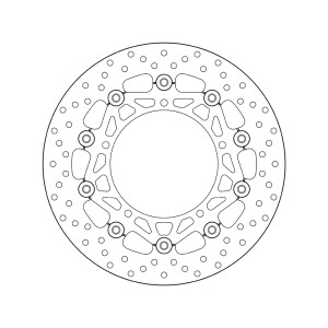 Disco de freno BREMBO Serie Oro redondo flotante