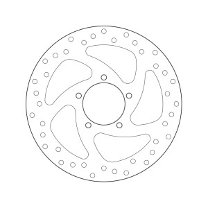 Disco de freno BREMBO Serie Oro redondo fijo