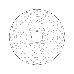 Disco de freno BREMBO Serie Oro redondo fijo