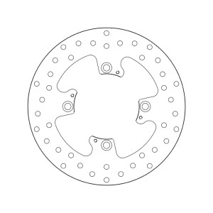 Disco de freno BREMBO Serie Oro redondo fijo
