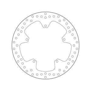 Disco de freno BREMBO Serie Oro redondo fijo