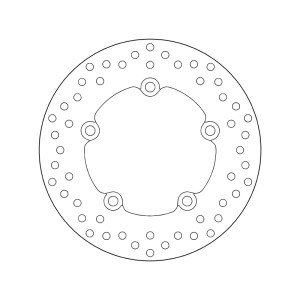 Disco de freno BREMBO Serie Oro redondo fijo