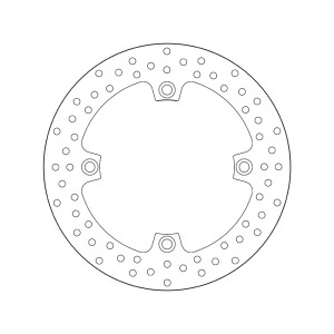 Disco de freno BREMBO Serie Oro redondo fijo