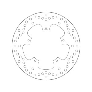 Disco de freno BREMBO Serie Oro redondo fijo