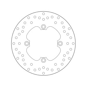 Disco de freno BREMBO Serie Oro redondo fijo